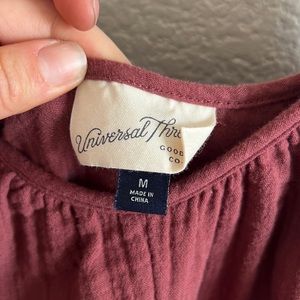 Pink oversized overalls